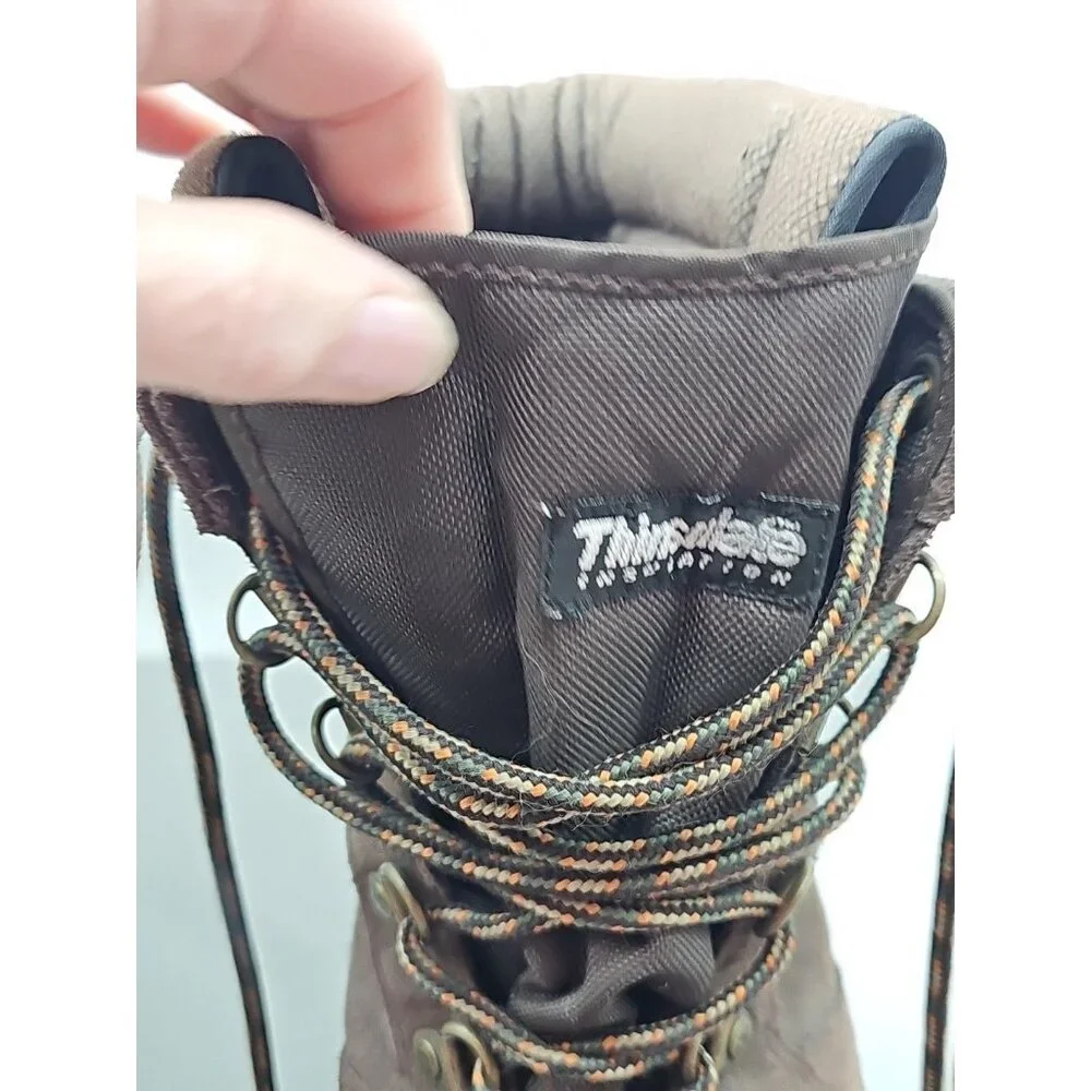 Rocky‎ Brown Men’s 7908 Thinsulate Boots Sz 10 Genuine Leather Upper Good Soles